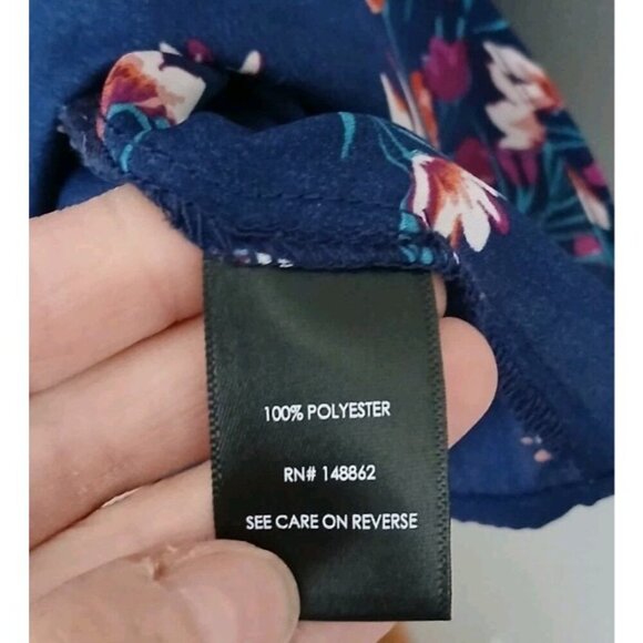 Torrid Floral Peasant Blouse - Picture 6 of 10